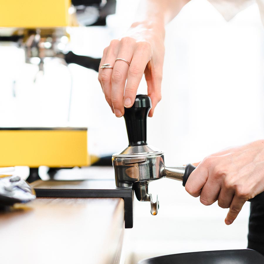 Rhino Pro Black Tamper 58mm