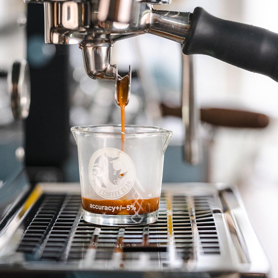 Rhino Shot Glass with Spouts and Handle