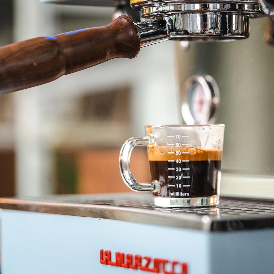 Rhino Shot Glass with Spouts and Handle