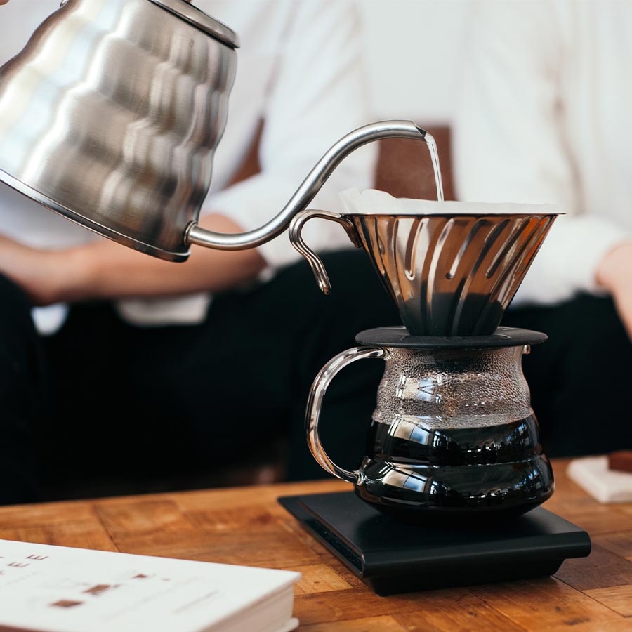 V60 metal dripper stainless steel