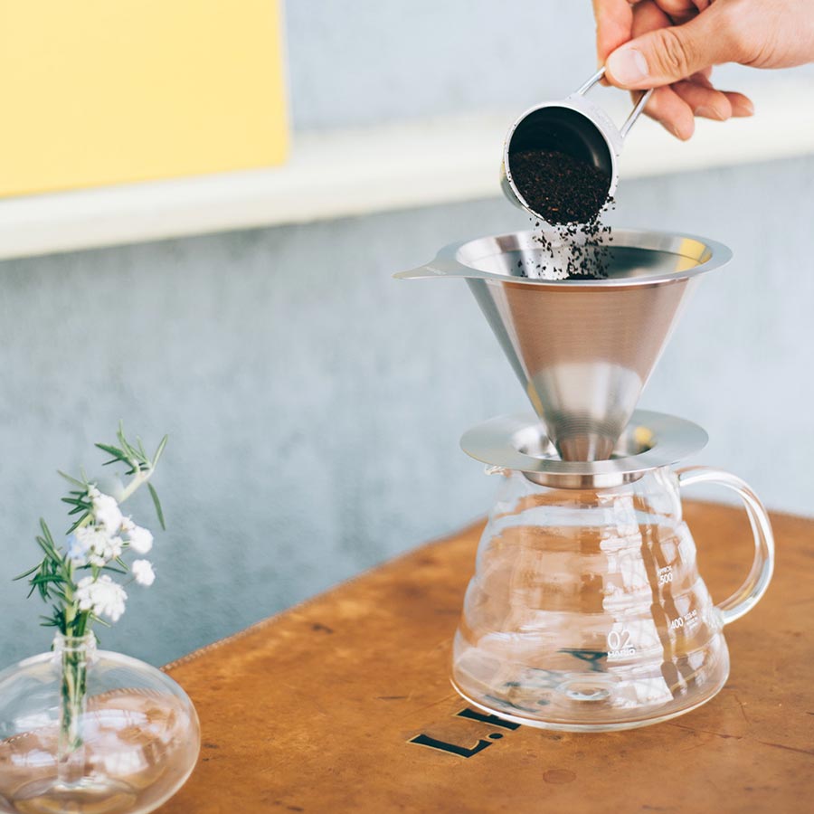 Double Mesh Metal Dripper 02