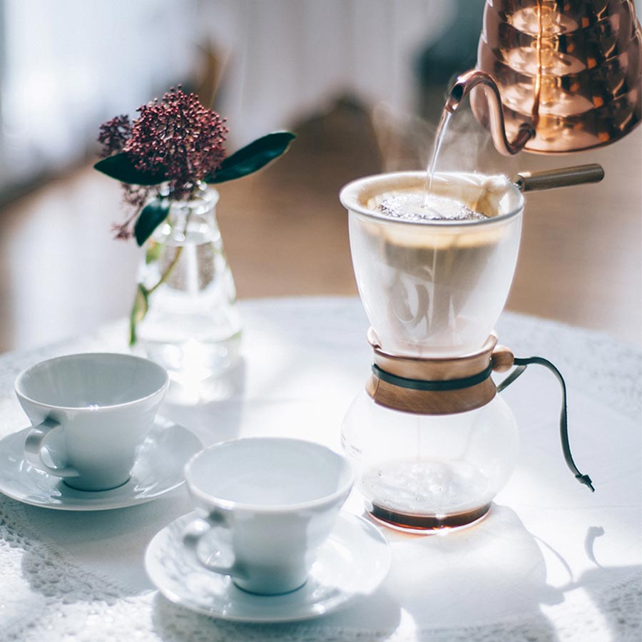 Drip Pot 480ml Olivewood