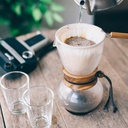 Drip Pot 480ml Olivewood