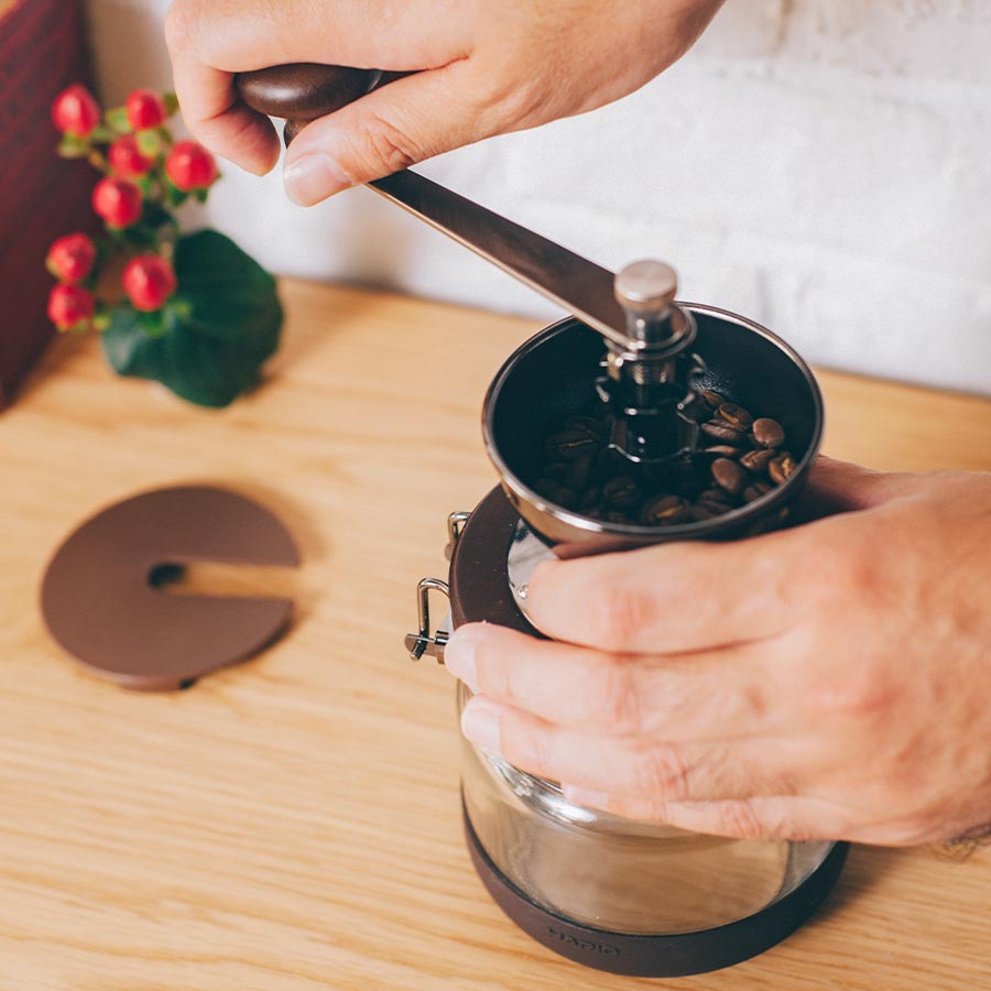 Ceramic Coffee Mill Canister