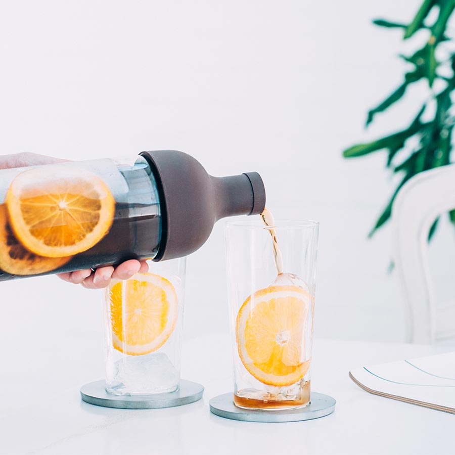 Filter in Coffee Bottle Chocolate Brown