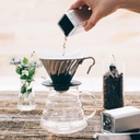 Coffee Mill "Prism" 24g silver