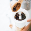 Coffee Mill Olive Wood