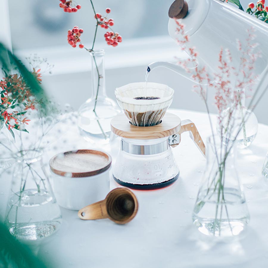 Coffee Server 400 ml Olive Wood