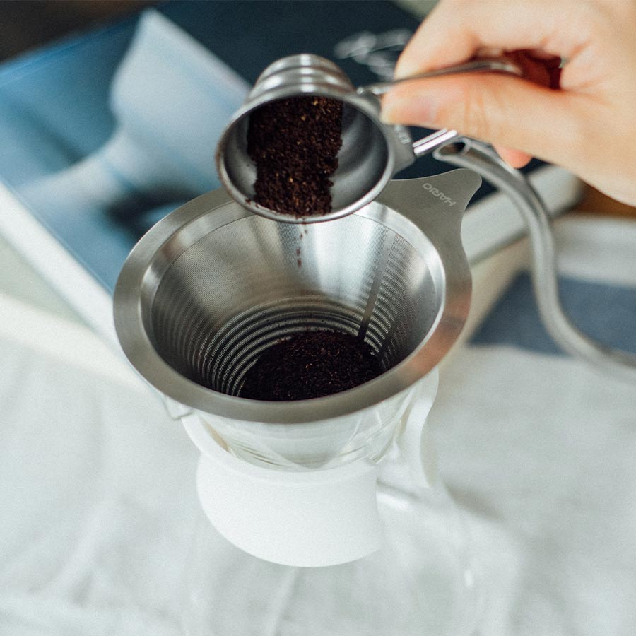 Glass Coffee Maker with Metall Dripper 400ml