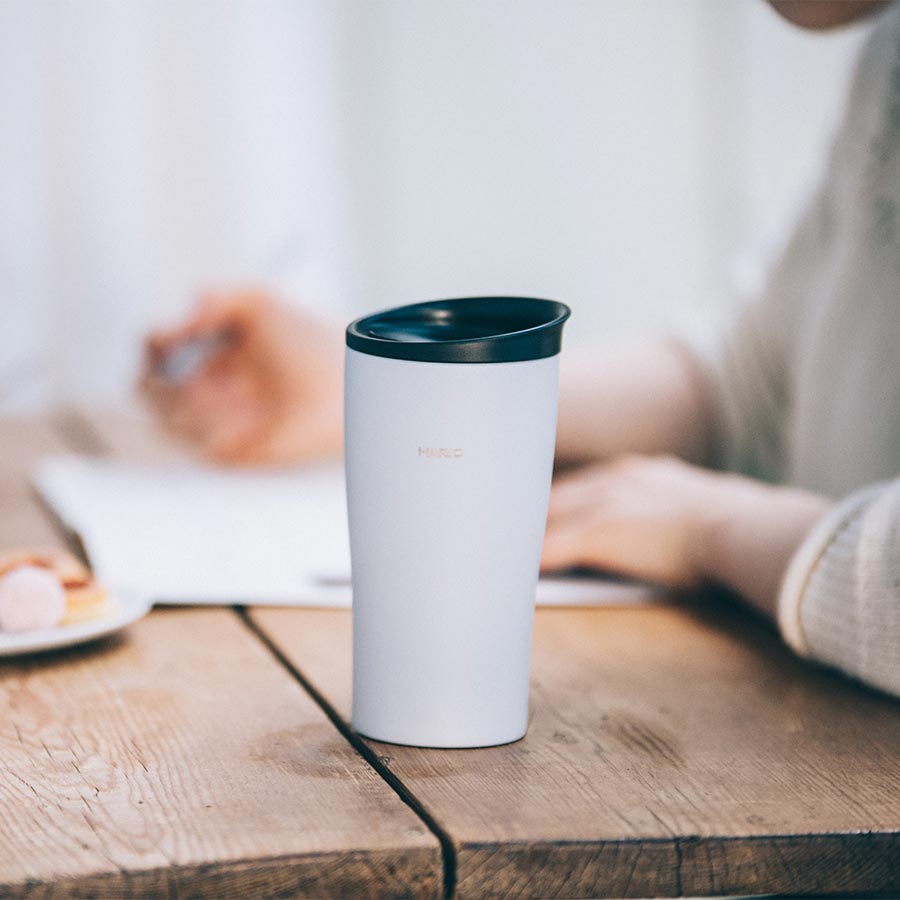 Insulated Tumbler with Lid 300ml Grey