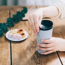 Insulated Tumbler with Lid 300ml Grey