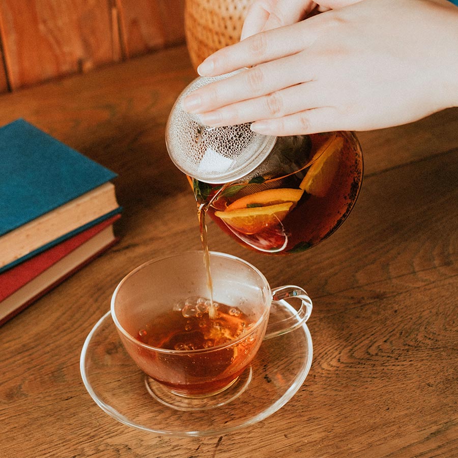 Leaf Tea Pot "Pure" 360ml