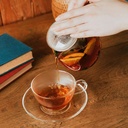 Leaf Tea Pot "Pure" 360ml