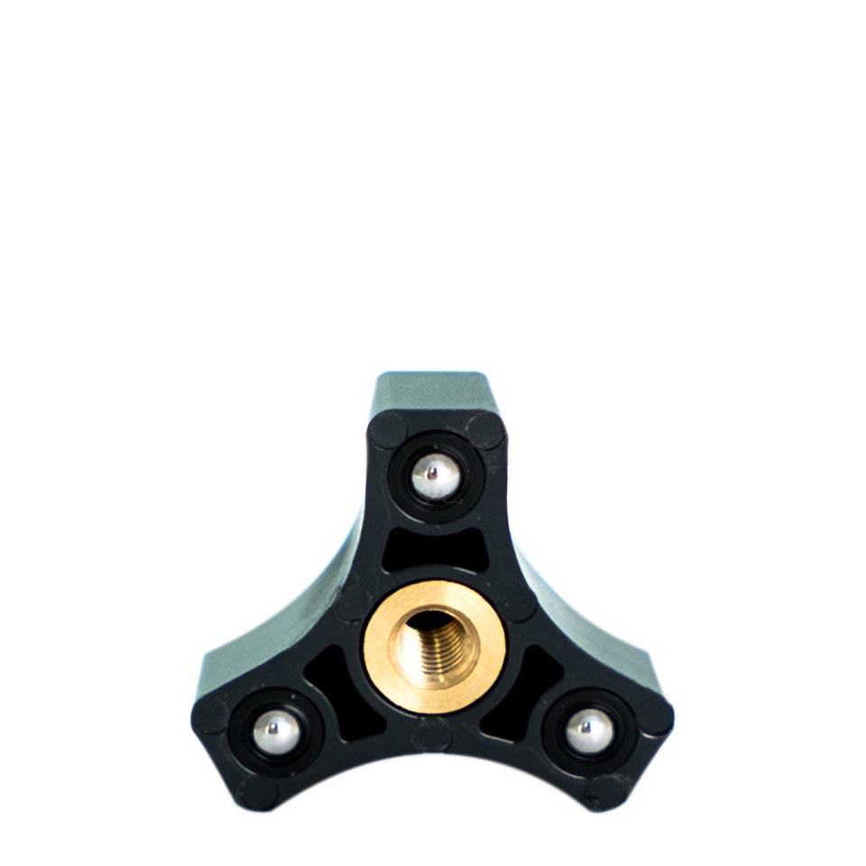 Mahlgradversteller schwarz