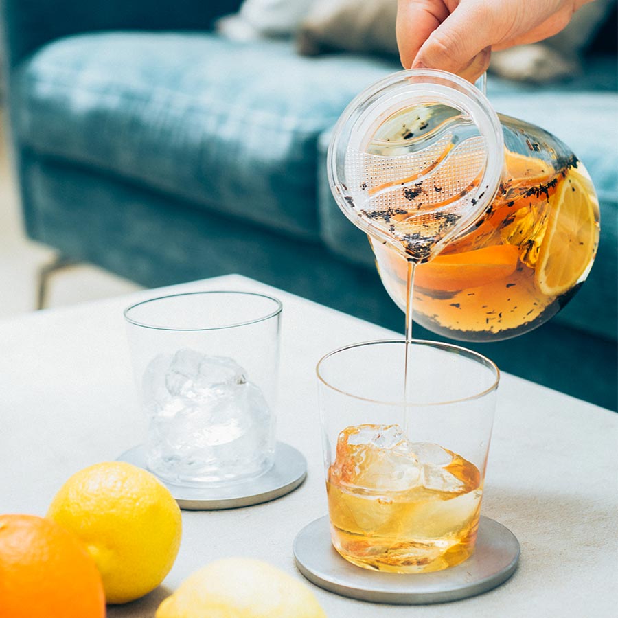 Tea Pot with Strainer Lid 700 ml