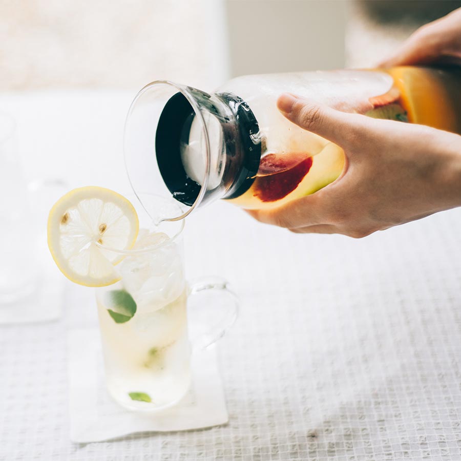 Heatproof Glass Cold Brew Tea Bottle