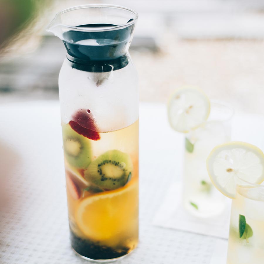 Heatproof Glass Cold Brew Tea Bottle