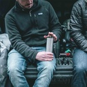 P0 Ultralight Travel Coffee Press Brushed