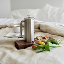 P7 French Press Coffee Maker 18OZ Brushed