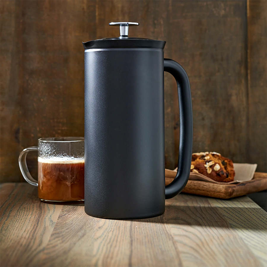 P7 French Press Coffee Maker 32OZ Matte Black