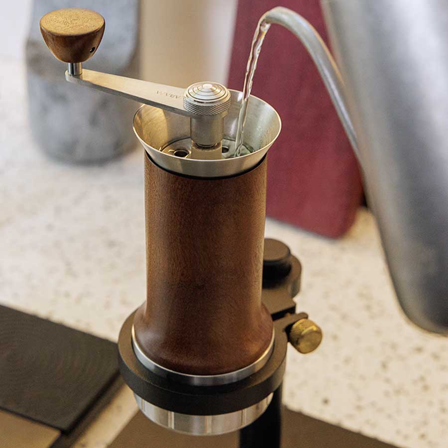 Espresso Maker + Steel Support BROWNISH