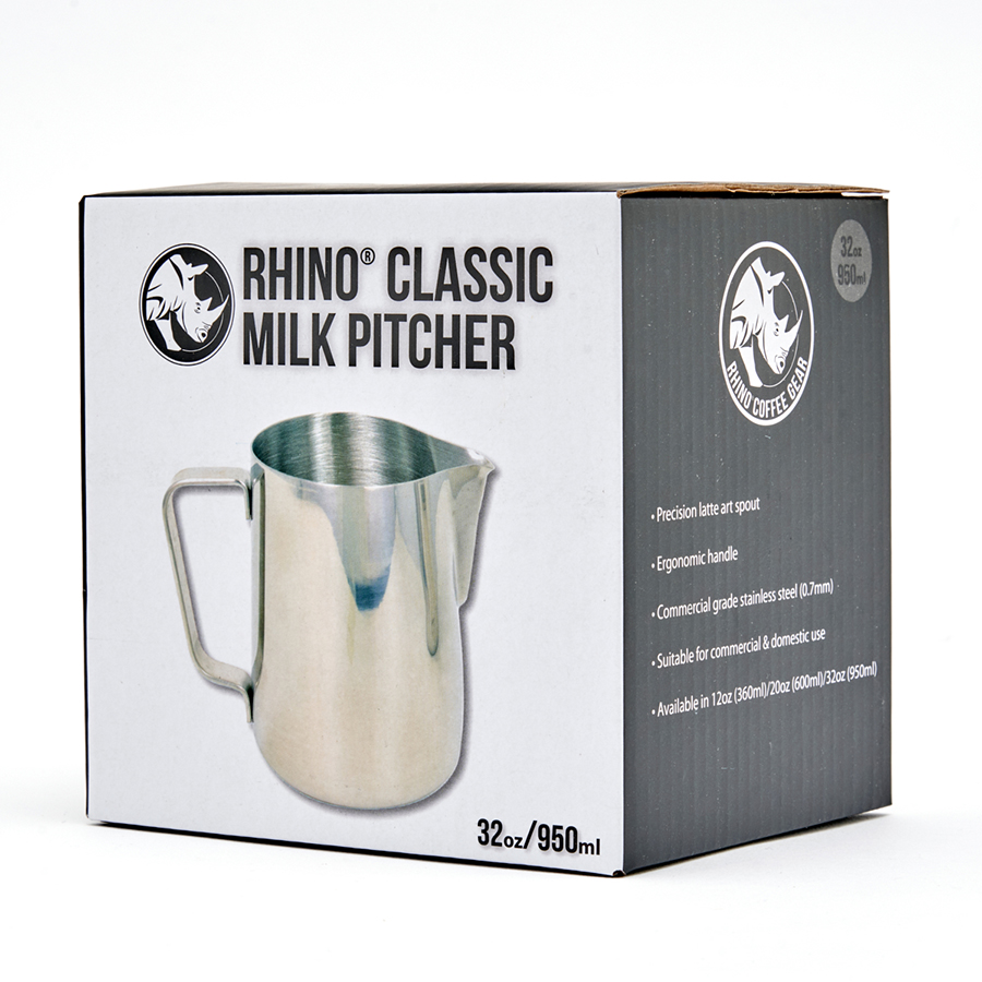 Rhino Classic Milk Pitcher 32oz/950ml