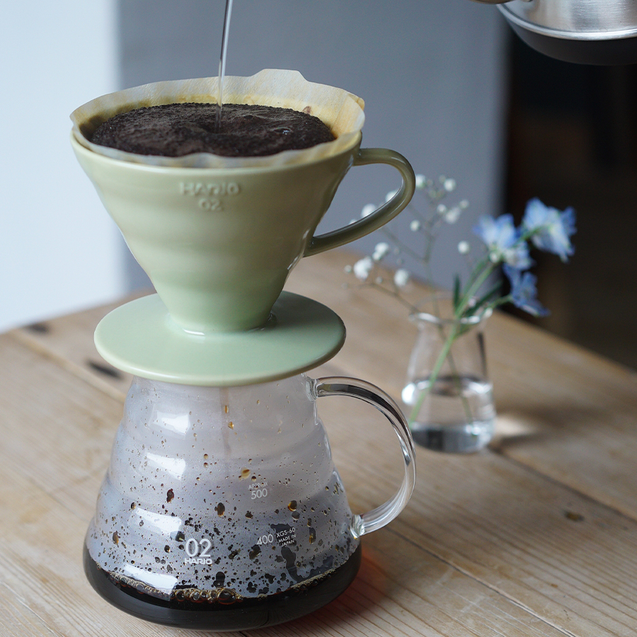 V60 Dripper "Colour Edition" smoky-green