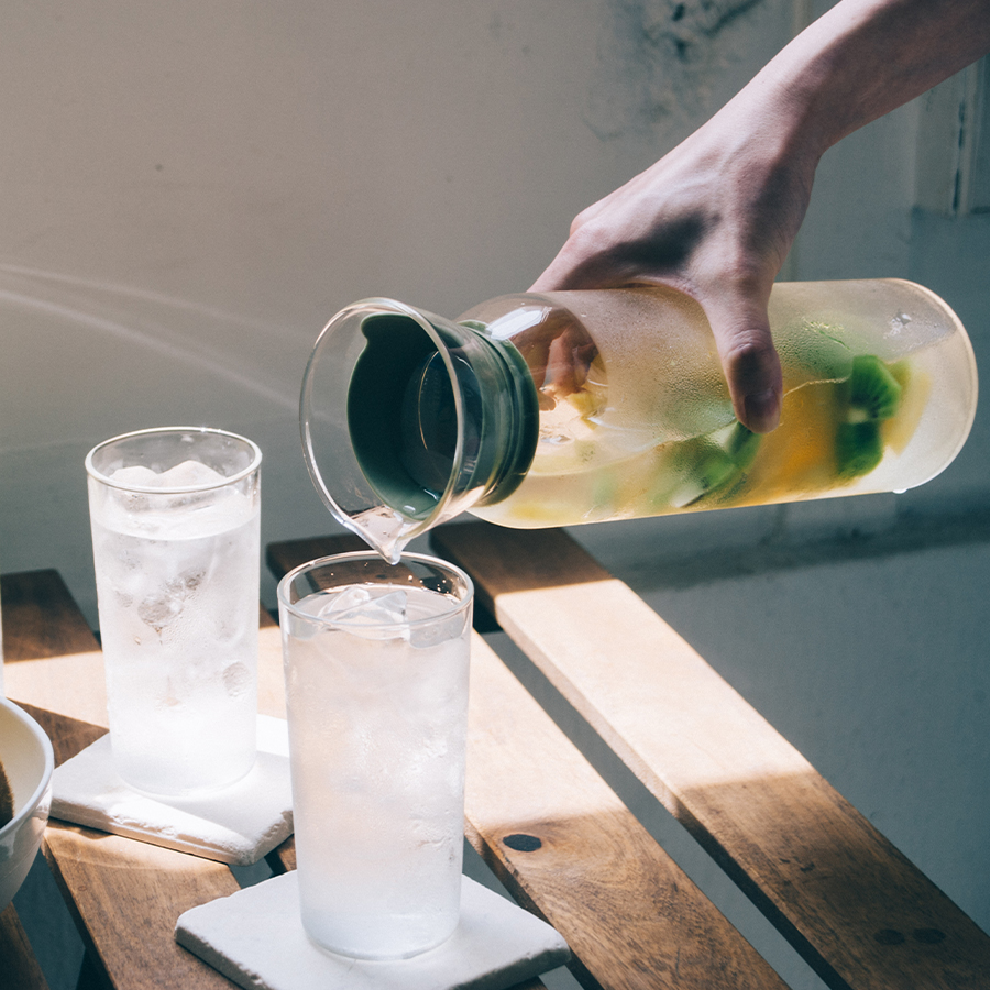 Water Pitcher - Smokey Green