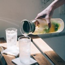 Water Pitcher - Smokey Green