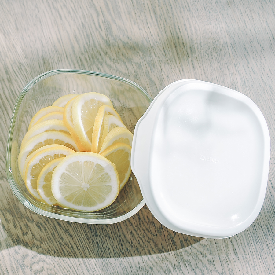 Heatproof Square Glass Container