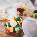 Heatproof Round Glass Container 600