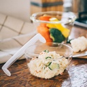 Heatproof Round Glass Container 300