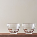 Glass Coffee Cups 2Pcs.