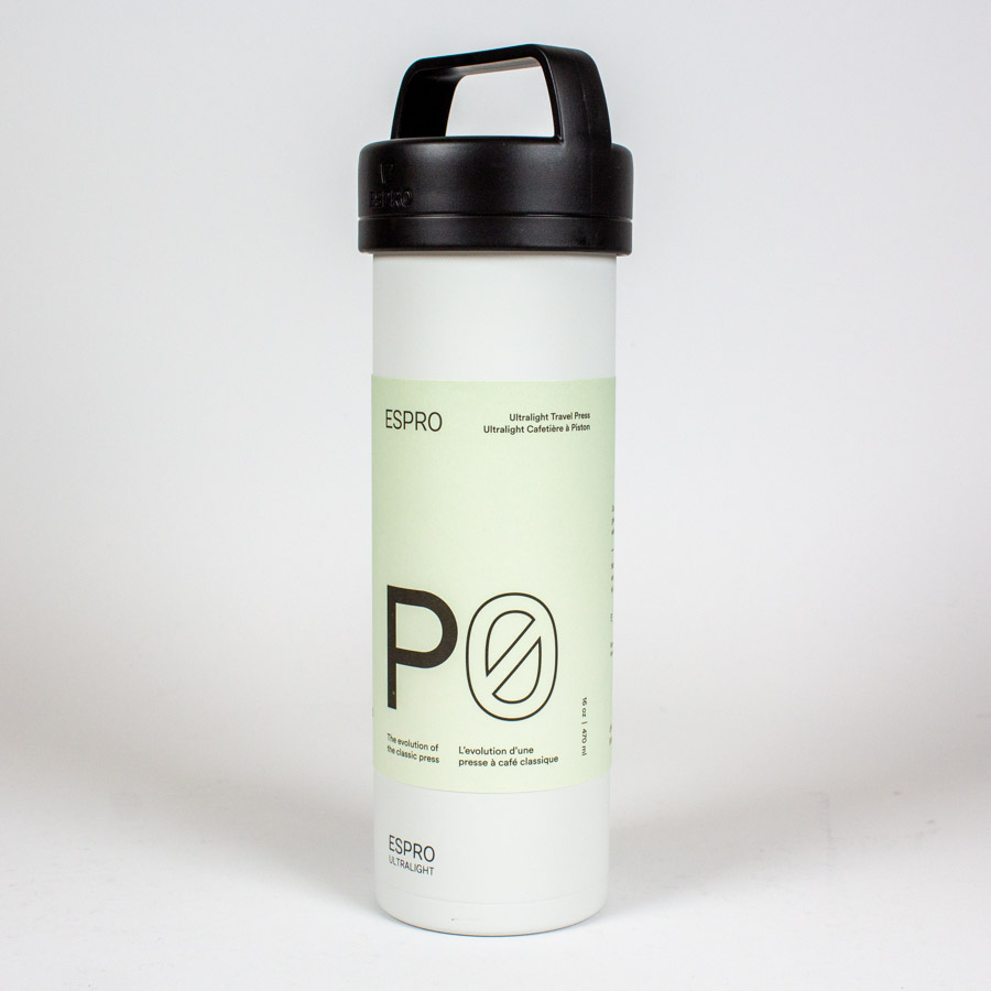 P0 Ultralight Travel Coffee Press - Chalk White