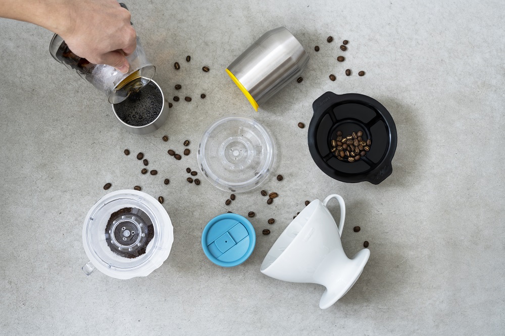 Stainless Steel Mug MIOLOVE Blue Green