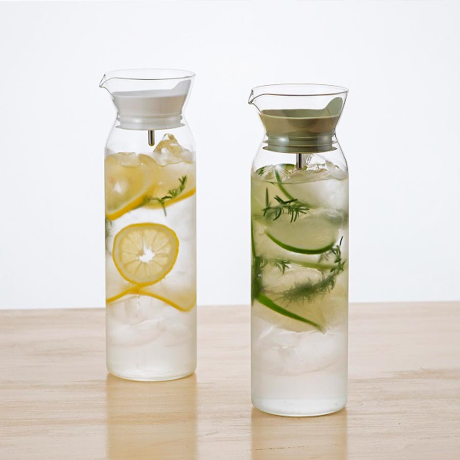 Water Pitcher - Smokey Green