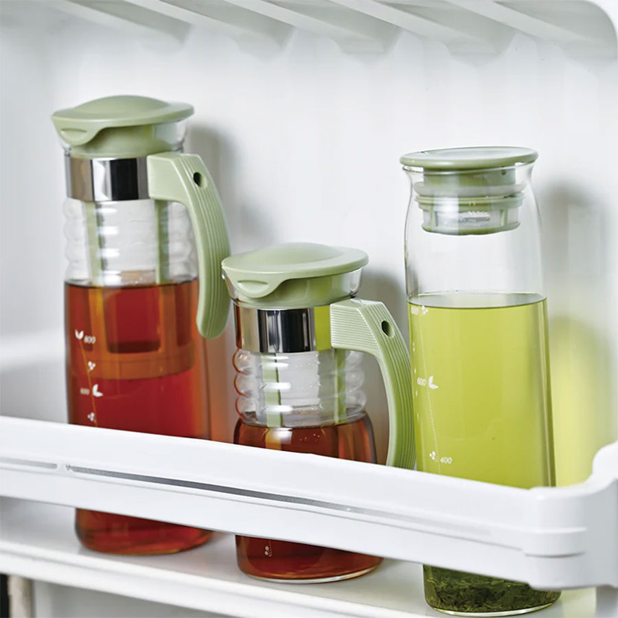 Ice Tea Pot 1000ml - Smokey Green