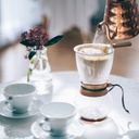 Drip Pot 480ml Woodneck