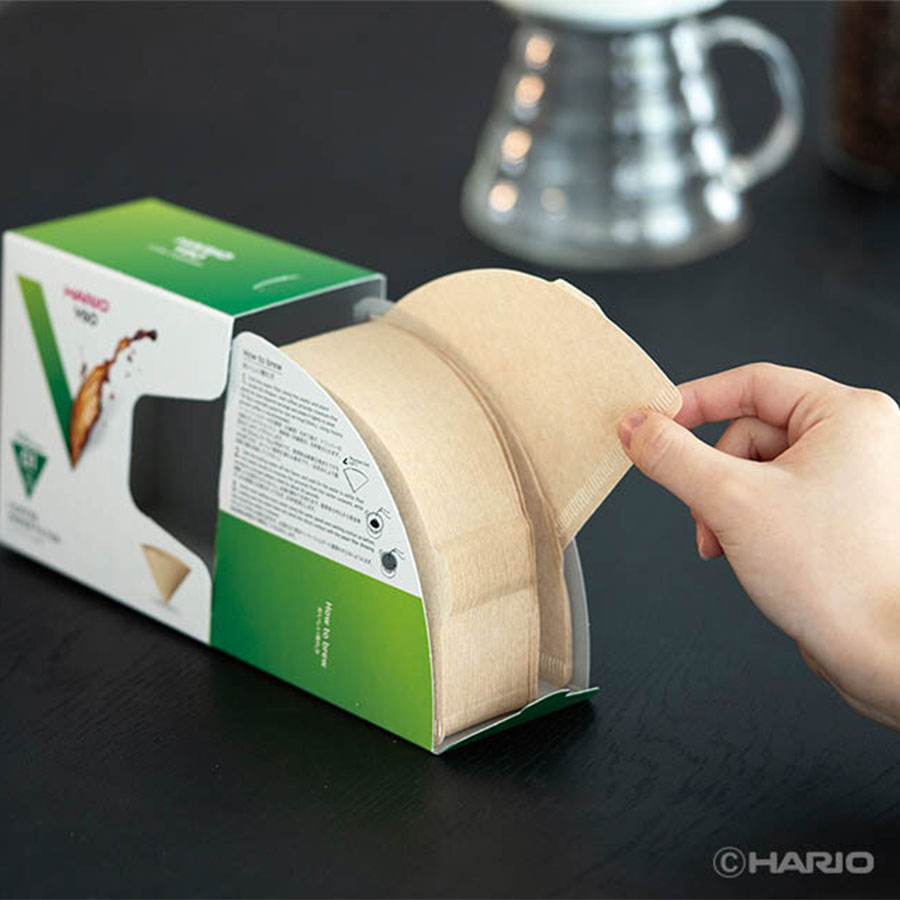 Paper Filter V60 01 Box - "Misarashi" 100 Sheets