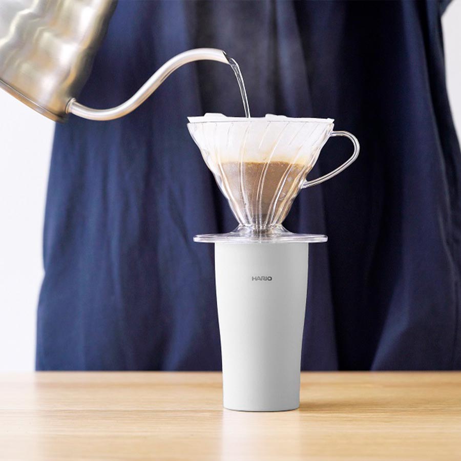 Insulated Tumbler with Lid 300ml Grey