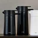 Ceramic Coating Stainless Thermal Pot 600ml - Black