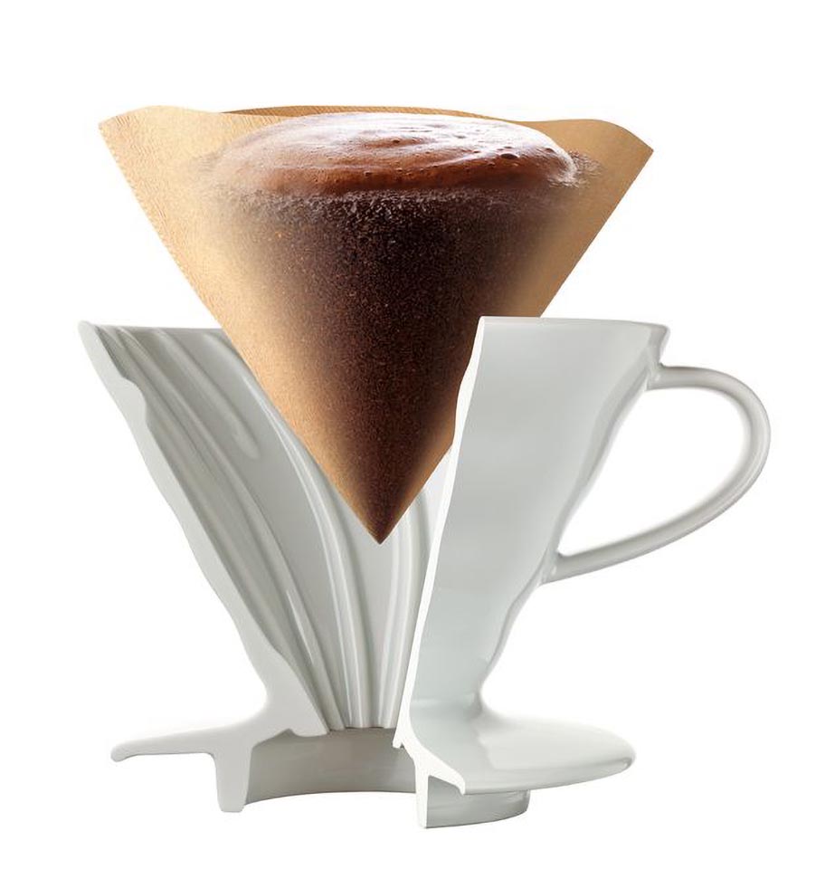 Coffee Dripper V60 02 Ceramic white