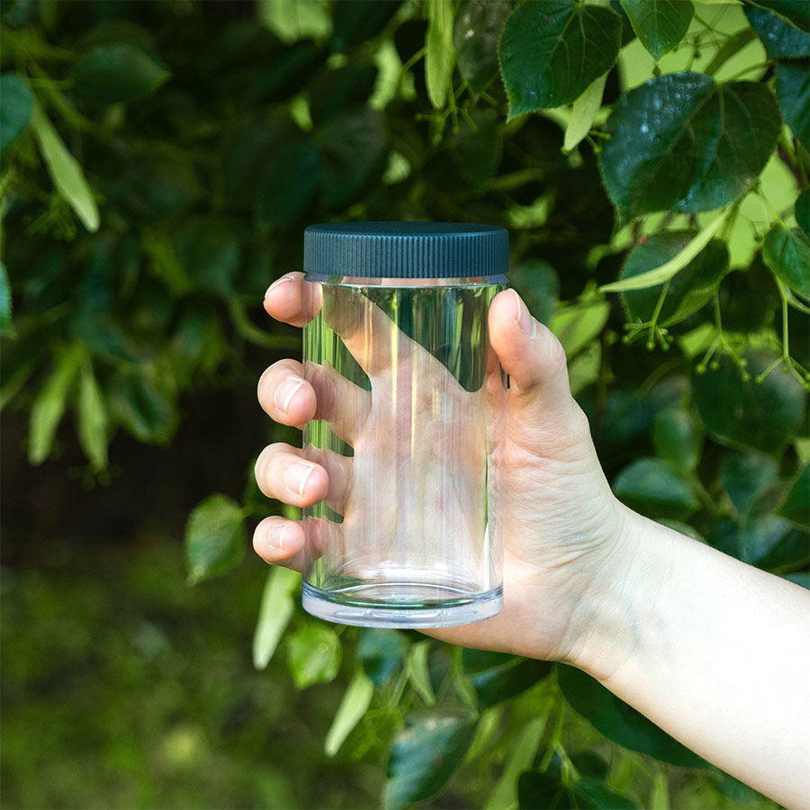 Comandante Polymer Bean Jar Large  CLEAR