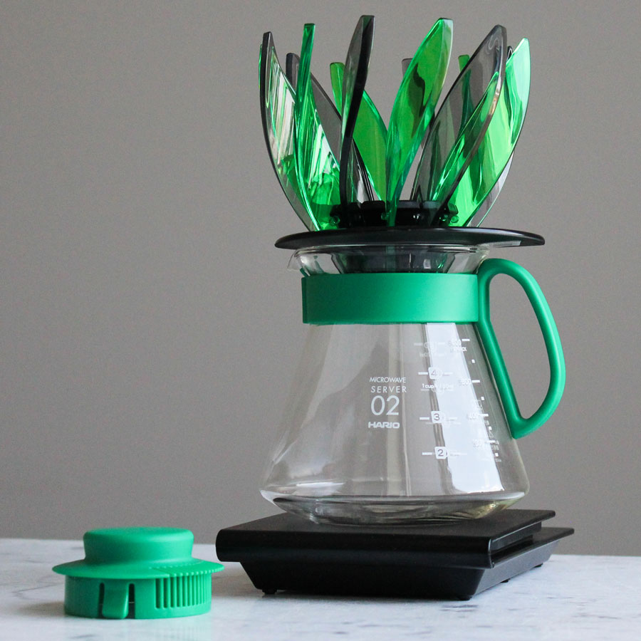 SUIREN Rib 6-Piece Set - Transparent Green