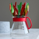 SUIREN Rib 6-Piece Set - Transparent Green