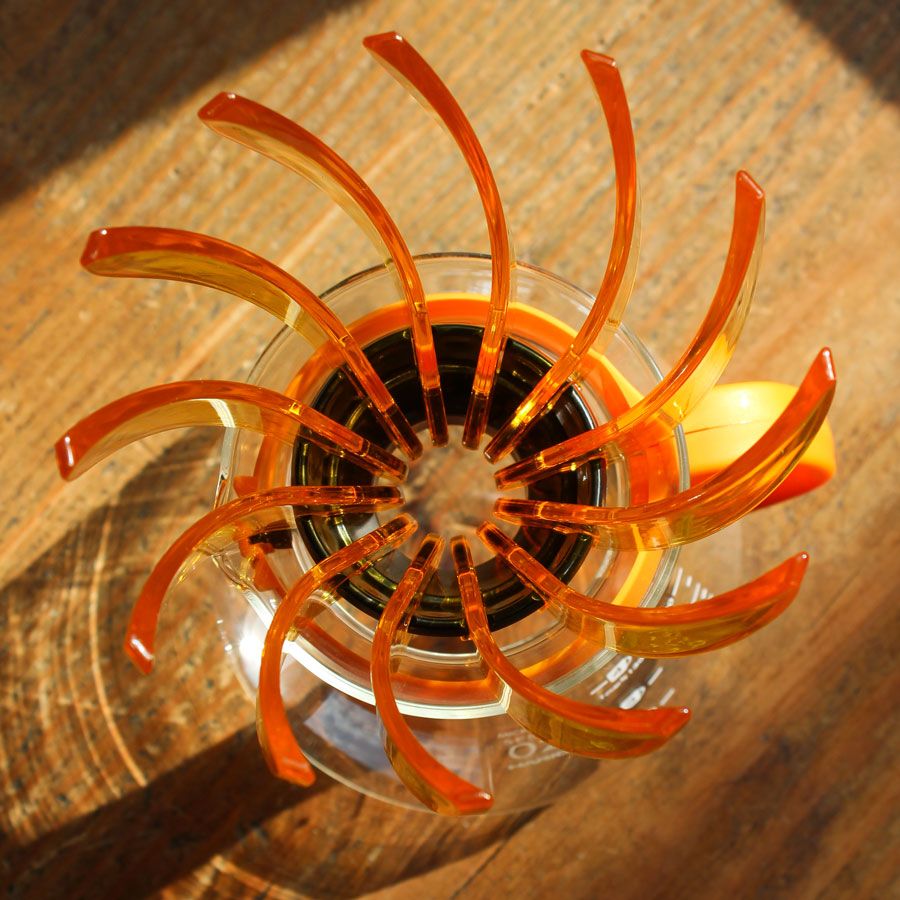 SUIREN Rib 6-Piece Set - Transparent Yellow