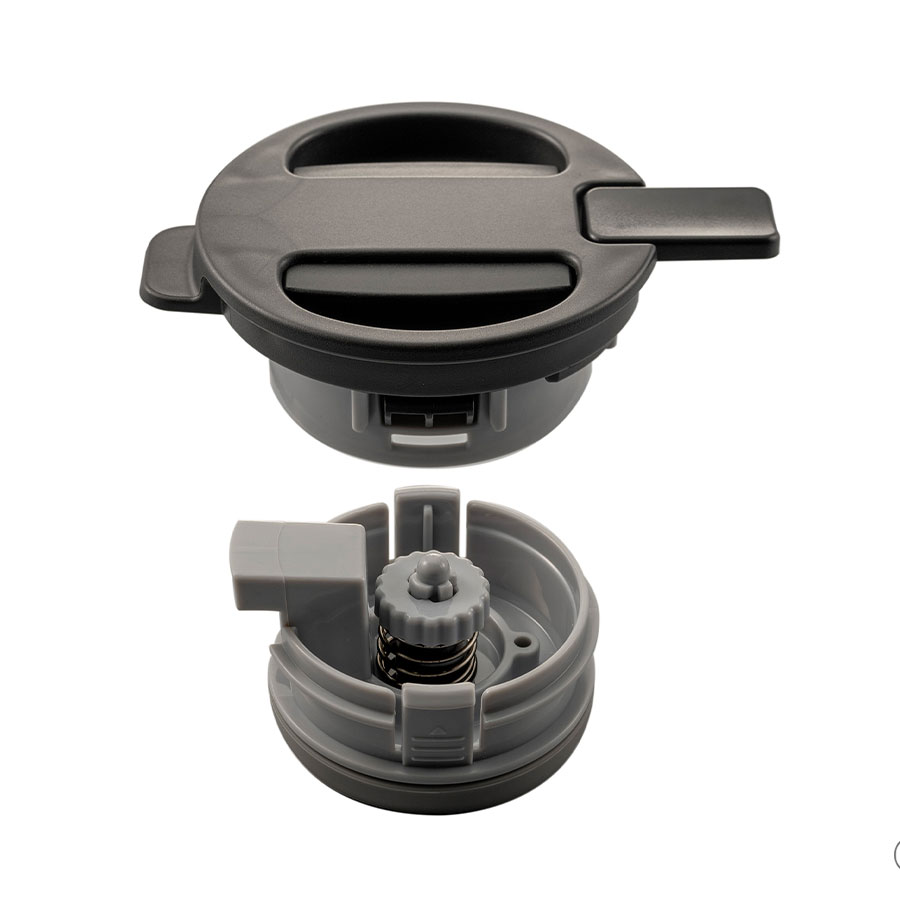 Ceramic Coating Stainless Thermal Pot 600ml - Black