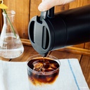 Ceramic Coating Stainless Thermal Pot 600ml - Black