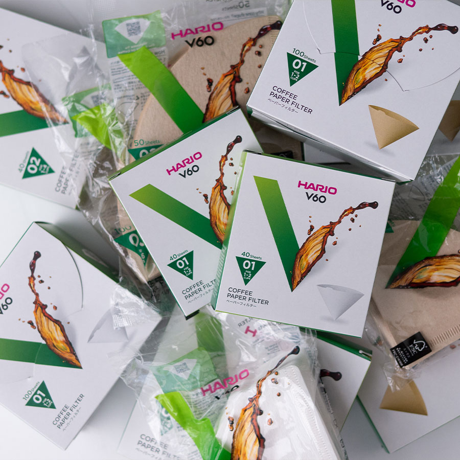 Paper Filter White for 01 Dripper 40sheets