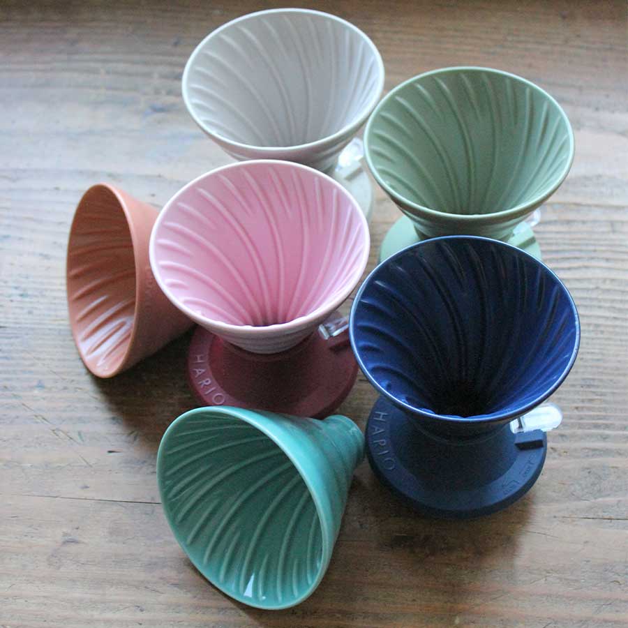 HARIO V60 Switch & Match Ceramic Dripper 02 - Oil Green